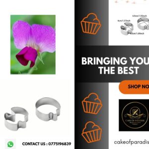 pea flower petal cutters