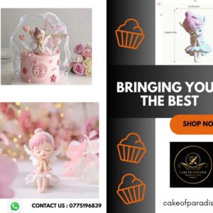 Angel princess cake topper