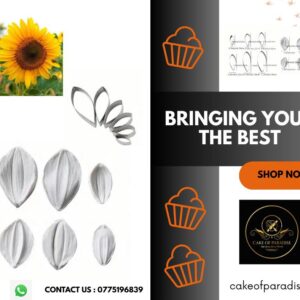 sunflower veiner and cutters full set